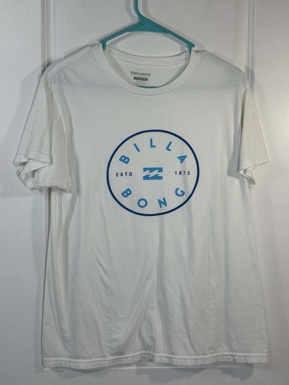 Billabong Rotor Graphic T-Shirt White Size Medium